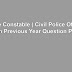 Kerala PSC Police Constable (Civil Police Officer) Exam Previous Year Question Paper Download pdf