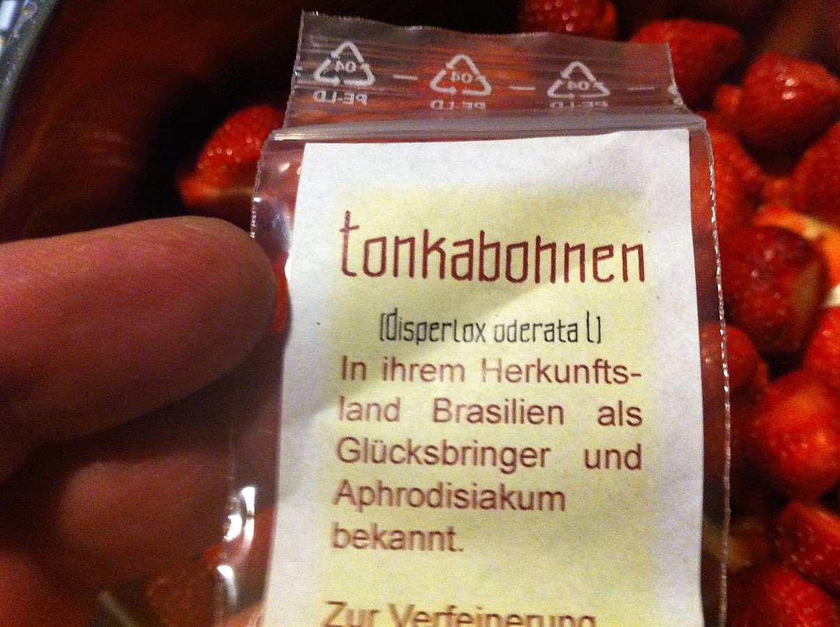 Erdbeergrütze mit Tonkabohne – glatzkoch.de