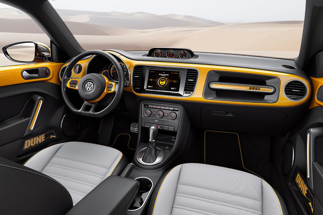 Volkswagen Beetle Dune Concept Car dash