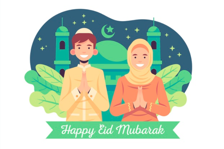 Salaman Lebaran Vector Gambar Ngetrend dan VIRAL