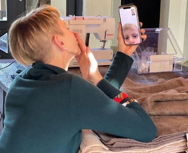 Princess Charlene shared some new photos of herself on her Instagram account. Prince Jacques and Princess Gabriella