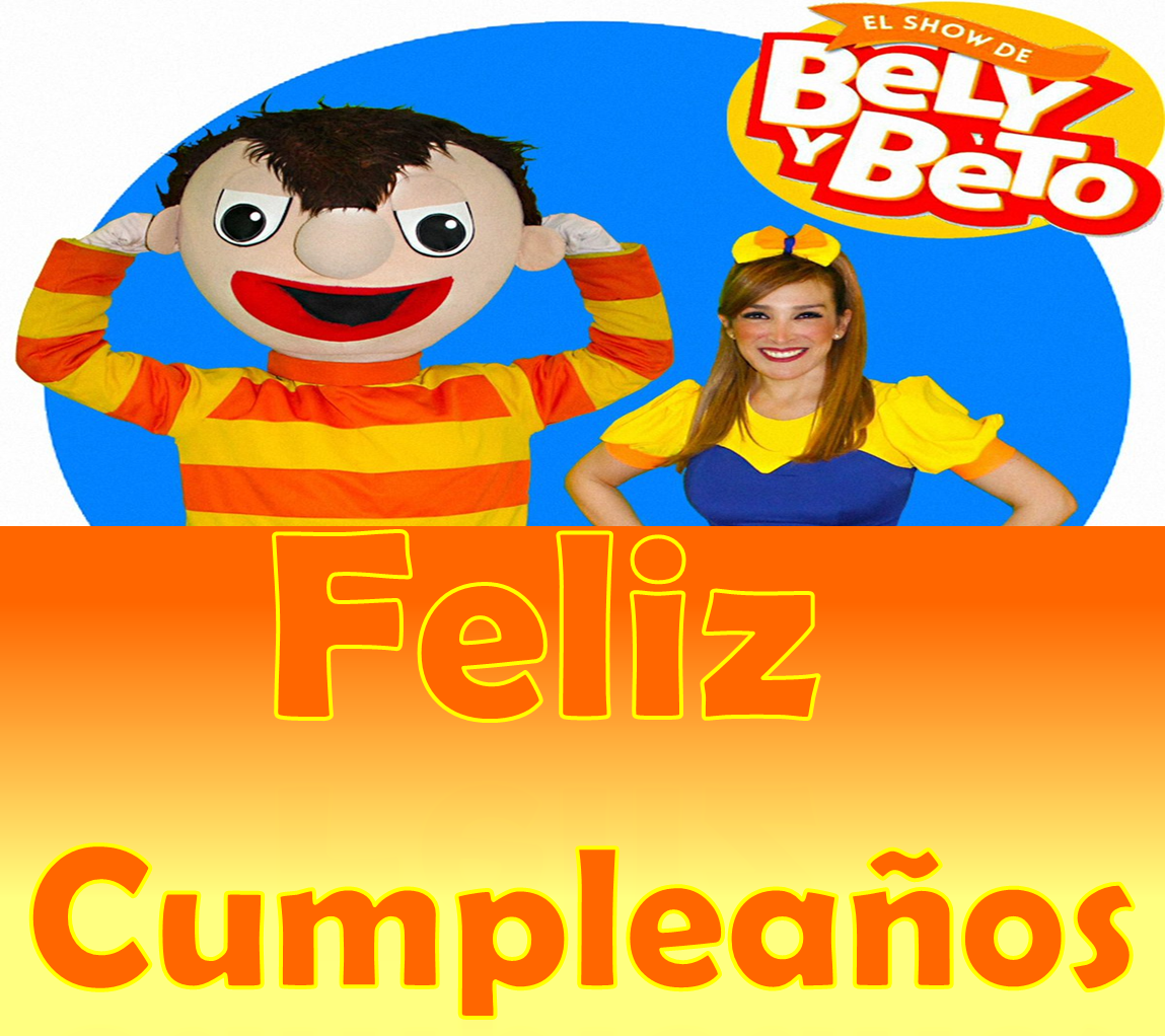 Kits imprimibles gratis : Imágenes de feliz cumpleaños Bely y Beto