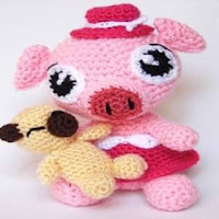 PATRON CERDA AMIGURUMI 29165