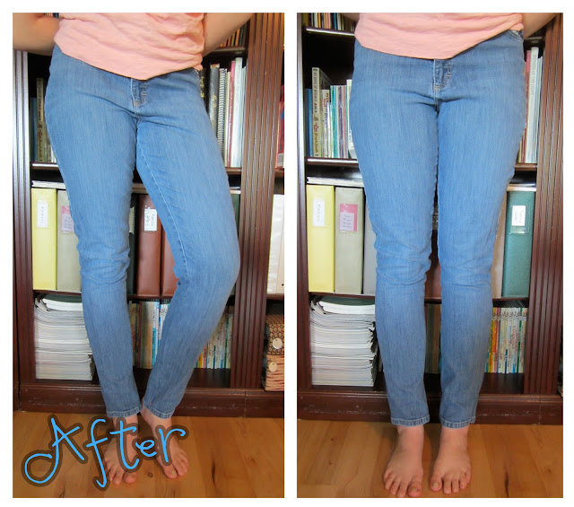 MEANDERINGS OF THE MIND: Refashion: Skinny Jeans