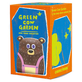 Pop Mart Reading BG Bear Green Cow Garden Mini Special Edition Series Figure