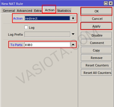 Cara Memblokir Situs Website di MikroTik Web Proxy Mikrotik