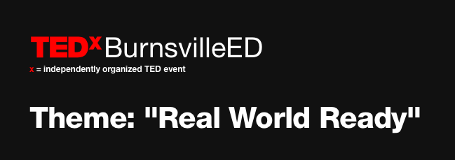 TEDx BurnsvilleED Speaker