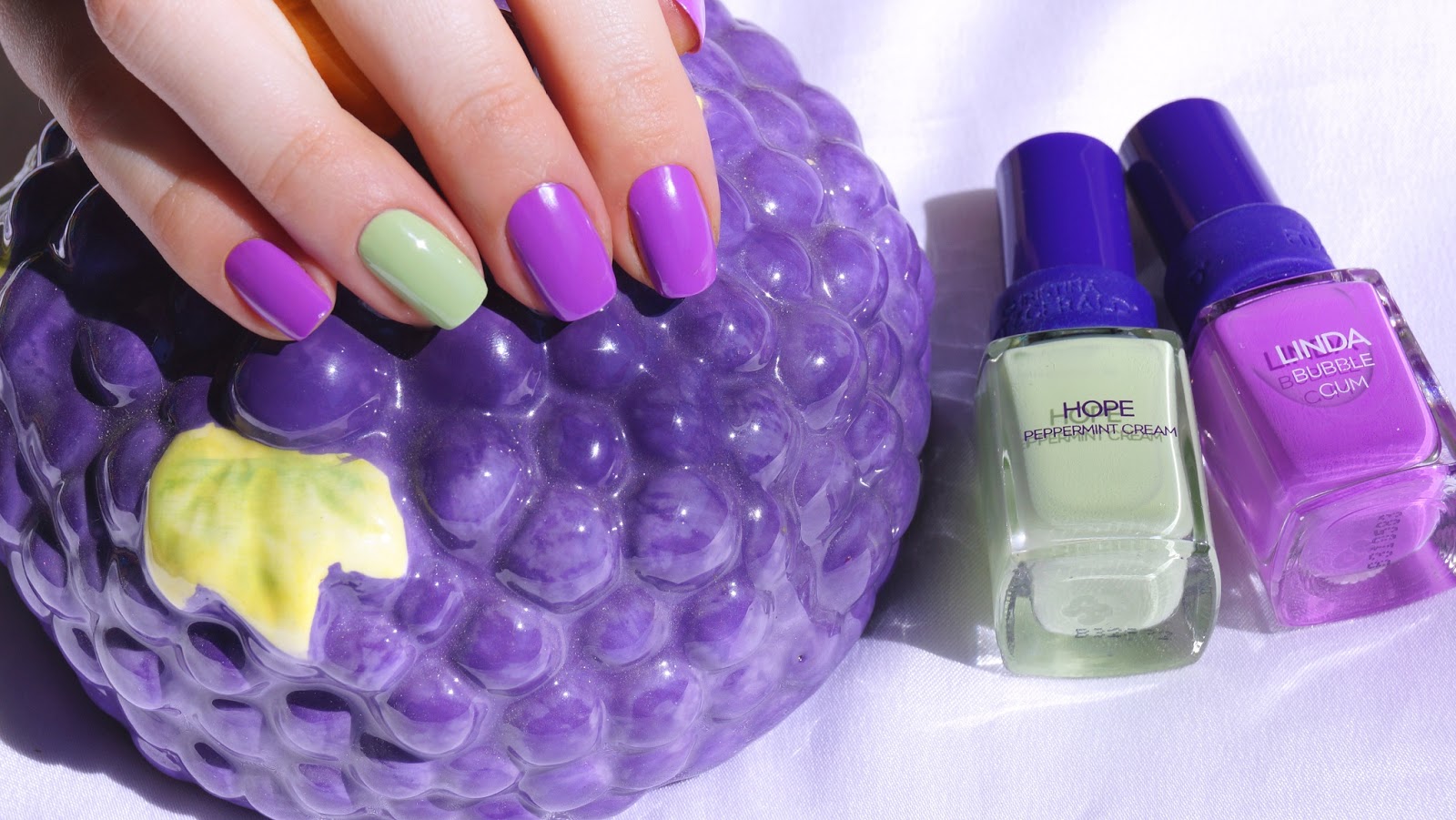 Beauty Unearthly: Christina Fitzgerald Linda, Hope swatches/ Лаки для ...
