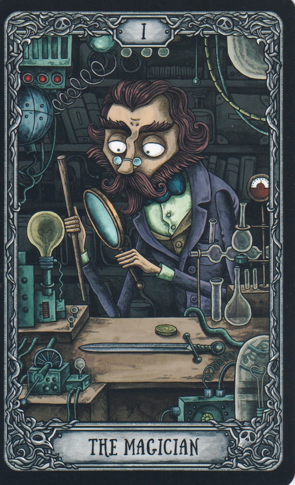 The Dark Mansion Tarot Deck Review - Larch Tarot