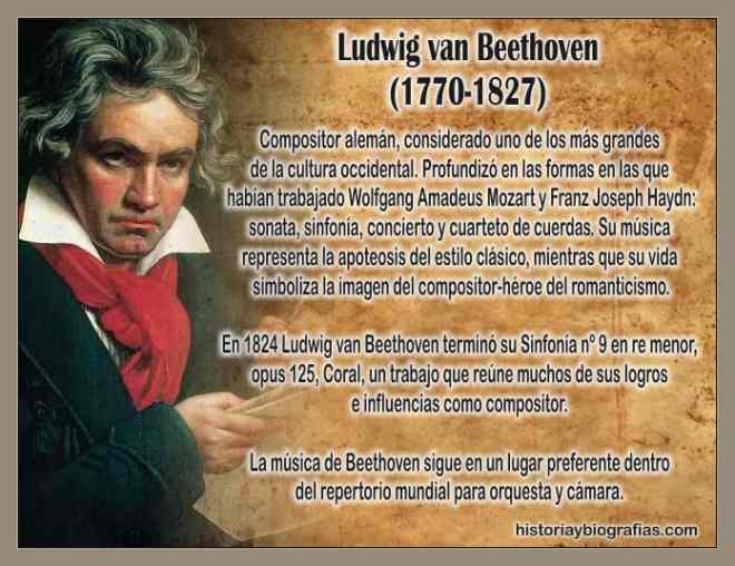 Si quieres escuchar música, lo mejor es Beethoven. "CLICK" EN LA IMAGEN