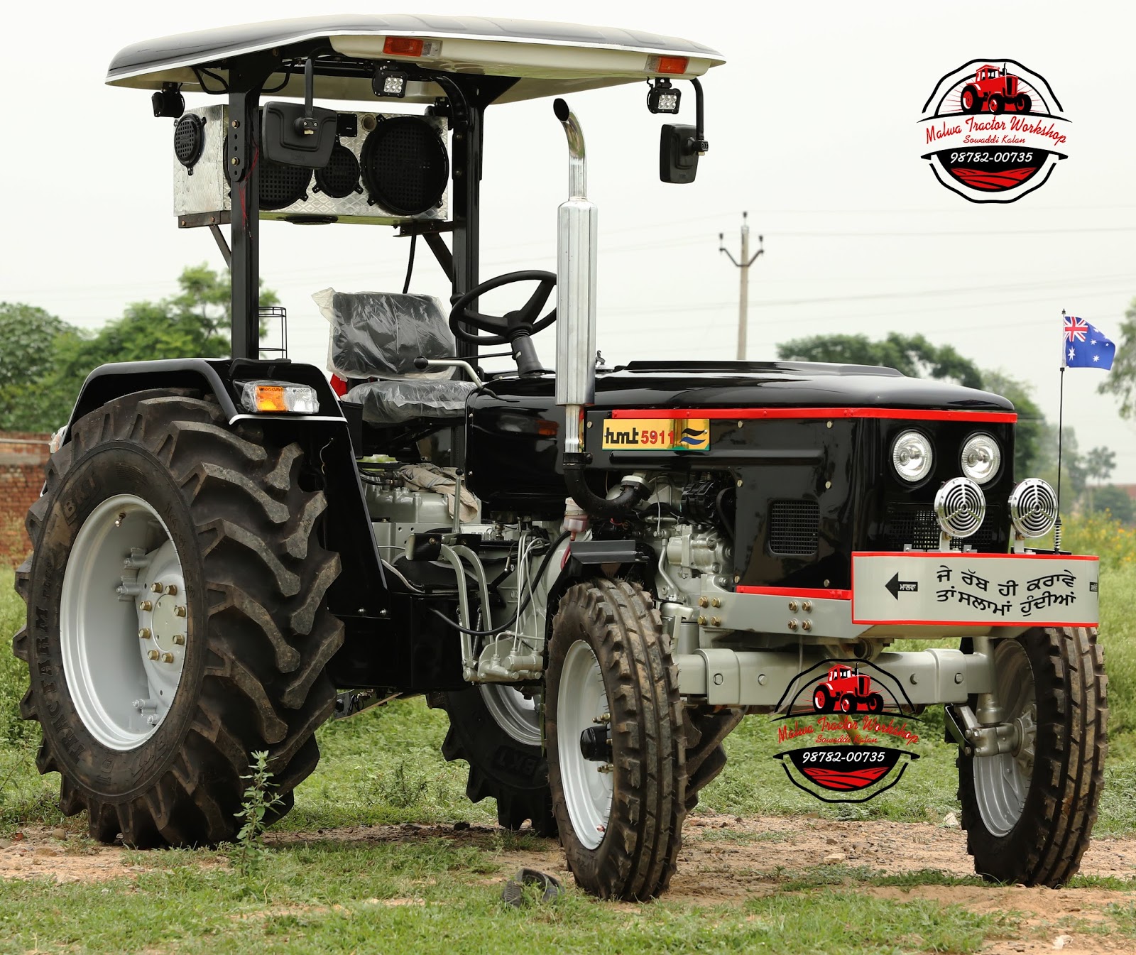 Malwa Tractor modify 5911 black