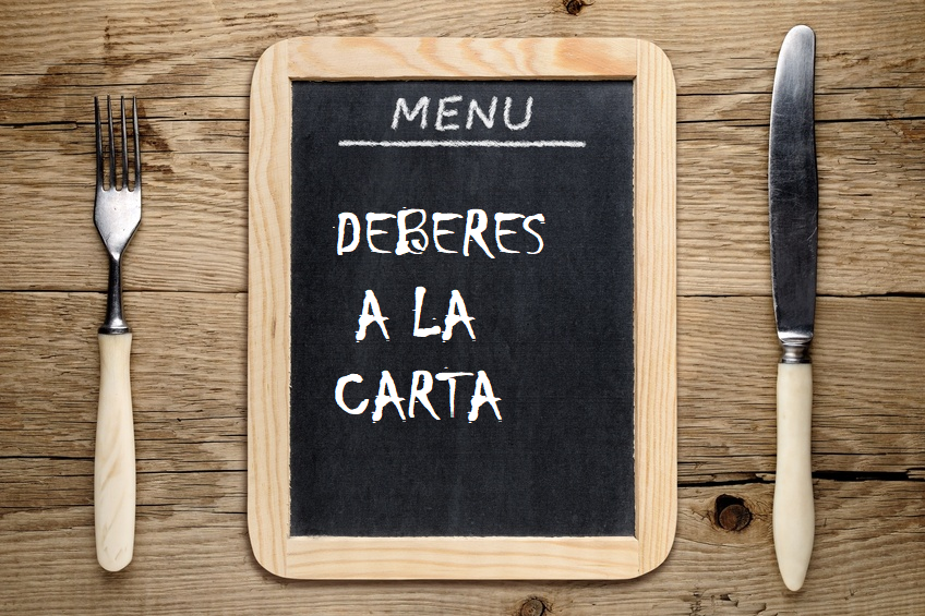 DEBERES A LA CARTA