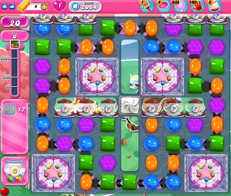 Candy Crush Saga level 2064 Candy Crush Saga level 2064