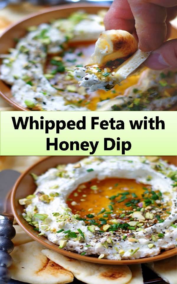 Whipped Feta with Honey Dip MY KITCHEN