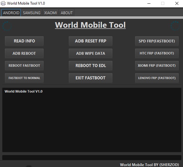 World Mobile Tool v1.0 Free Download