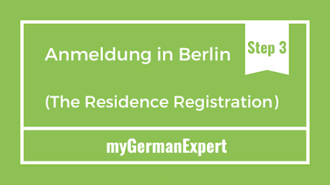 Registering in Berlin (Anmeldung)