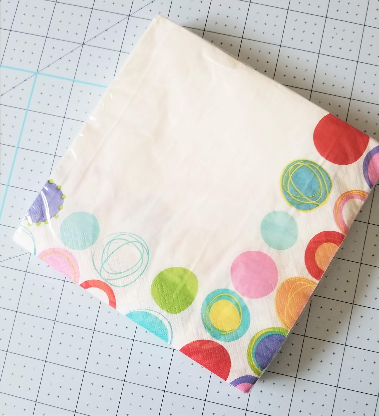 How to Make IronOn Vinyl Napkins Sew Simple Home