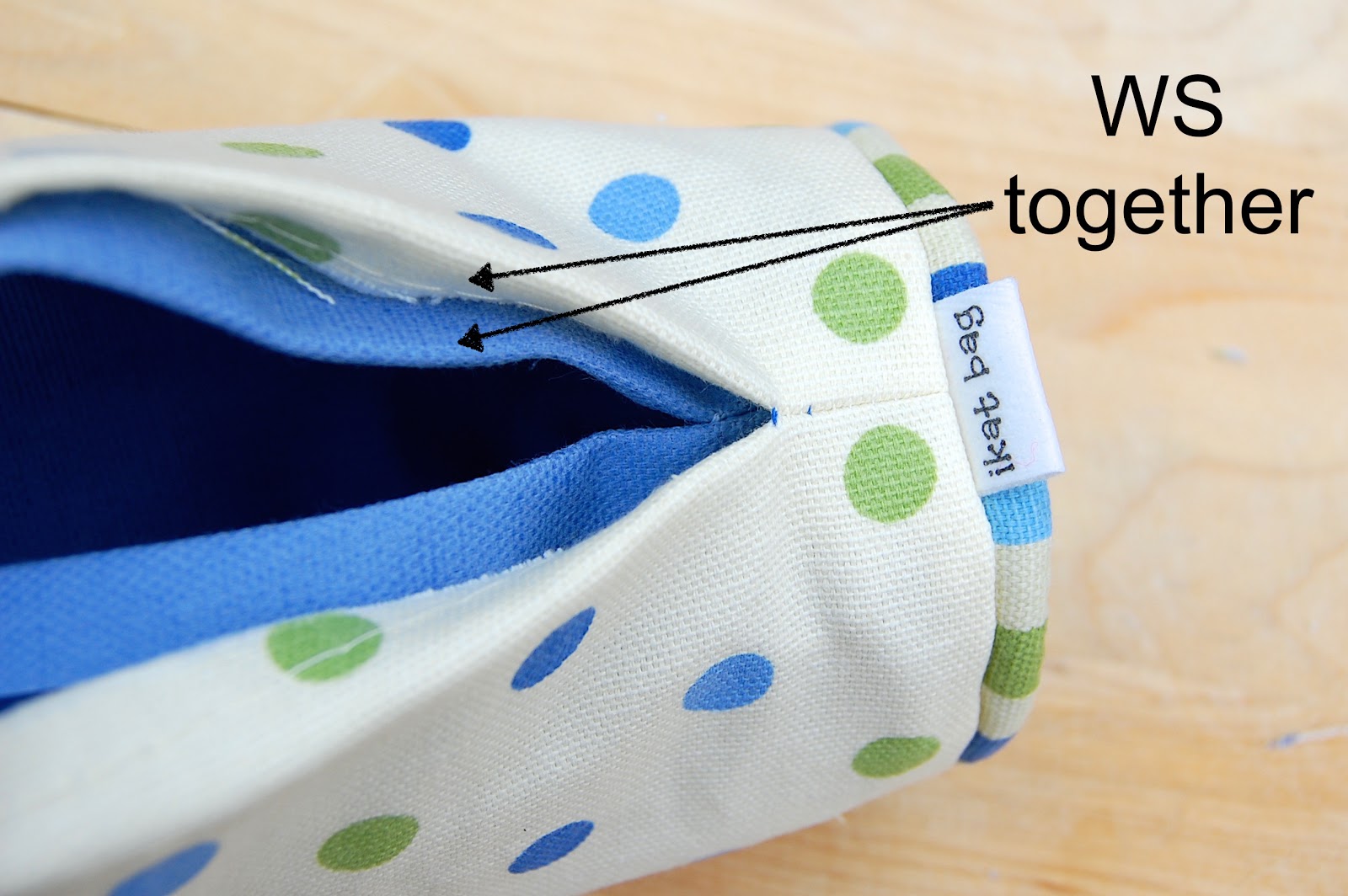 ikat bag Zip A Bag Chapter 17 Pencil Case with InSeam Zipper