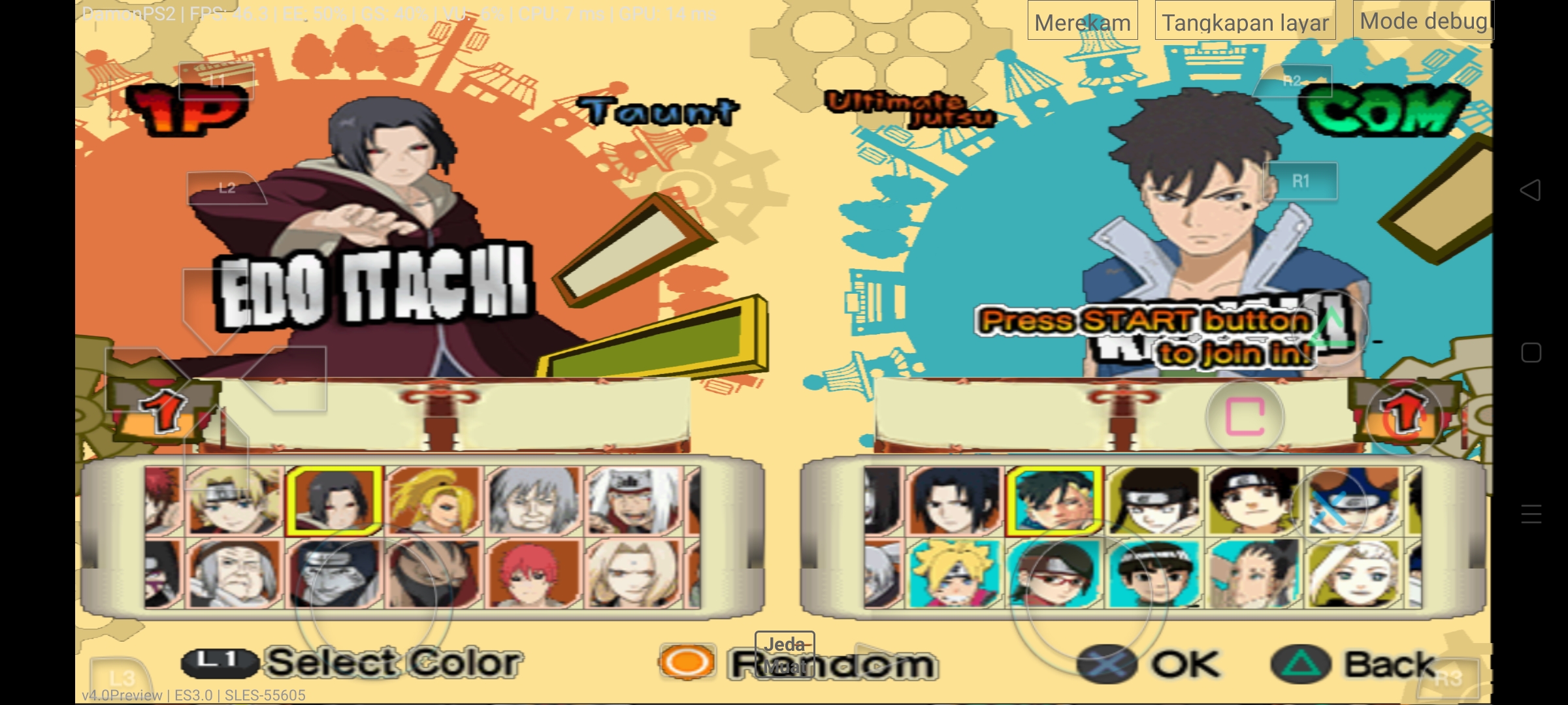 BORUTO MOD NARUTO UN5 PS2 ISO BLOG ANAK JAGAPURA