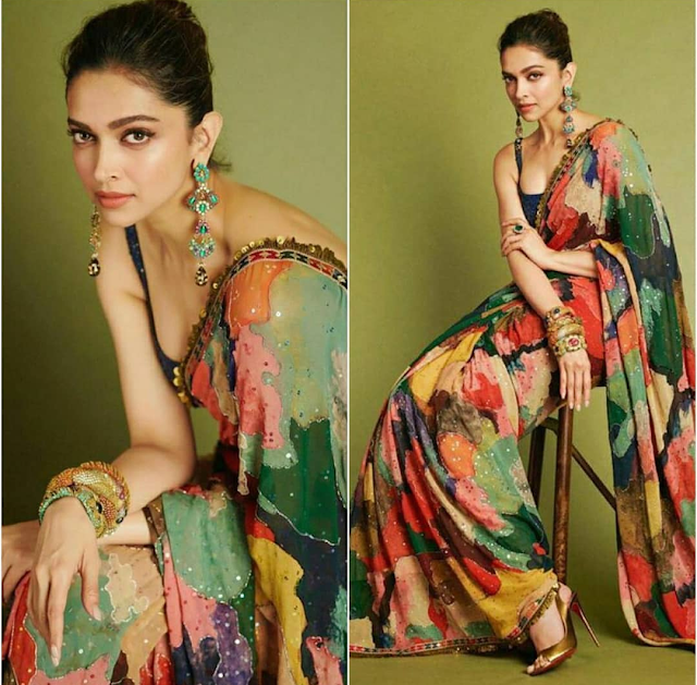 Deepika Padukone in Sabyasachi