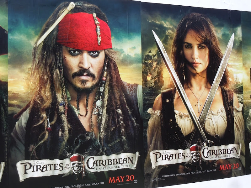 Pirates On Stranger Tides movie posters