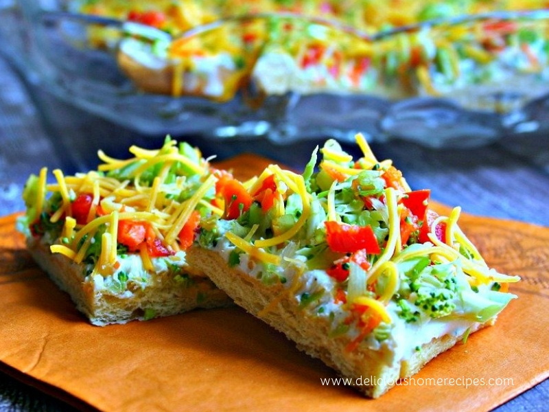 Veggie Ranch Pizza Veggie Ranch Pizza