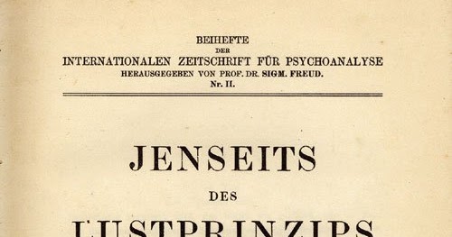 freud jenseits des lustprinzips