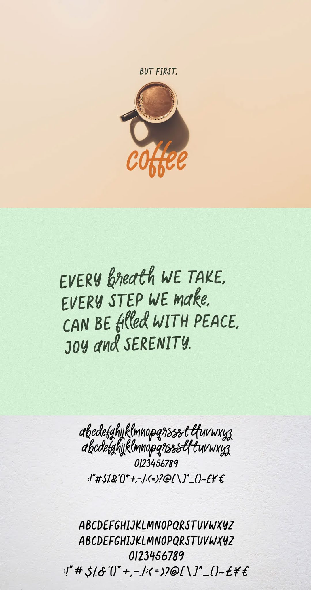 Sun Kissed - Handwritten Duo Font 2 Sun Kissed - Handwritten Duo Font