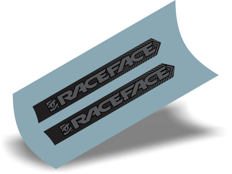 race face stickers