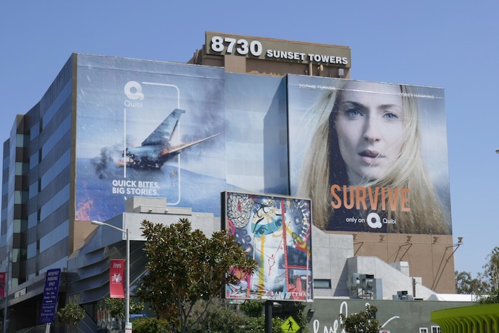 Giant Survive series launch billboard Giant Survive series launch billboard