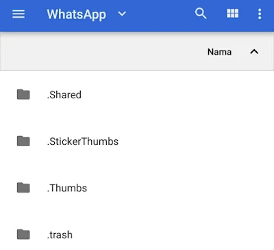Cara Menghapus File Lainnya
