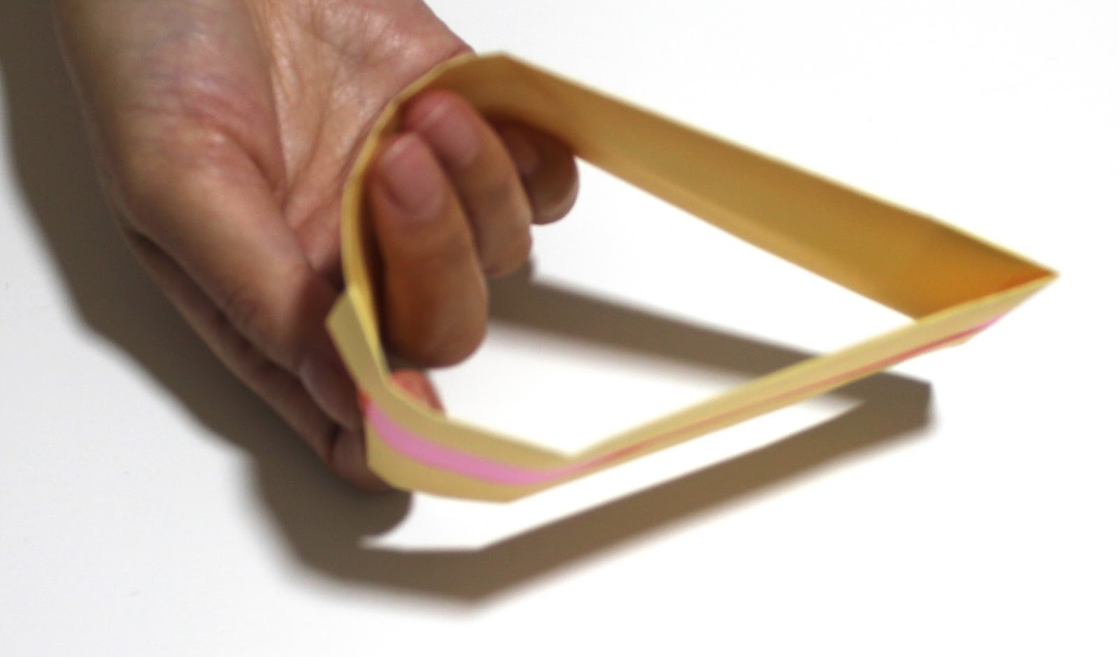 Origami Slice of Cake Instructions