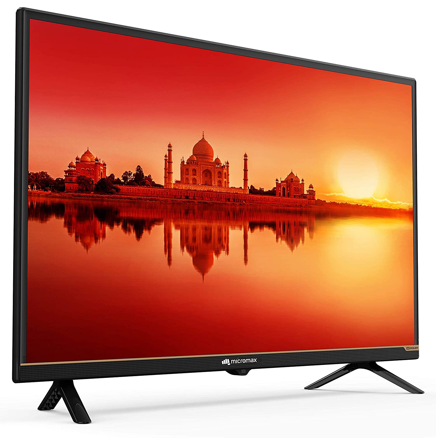 Micromax 81 cm (32 inches) HD Ready LED Smart Certified Android TV 32CAM6SHD (Black) (2019 Model)
