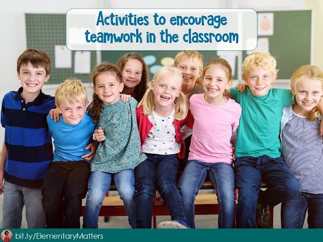 This post tells some benefits of Team Building activities in the classroom and some ideas for including these class bonding activities with your students.