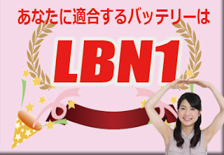 LBN1　バッテリー　規格　適合