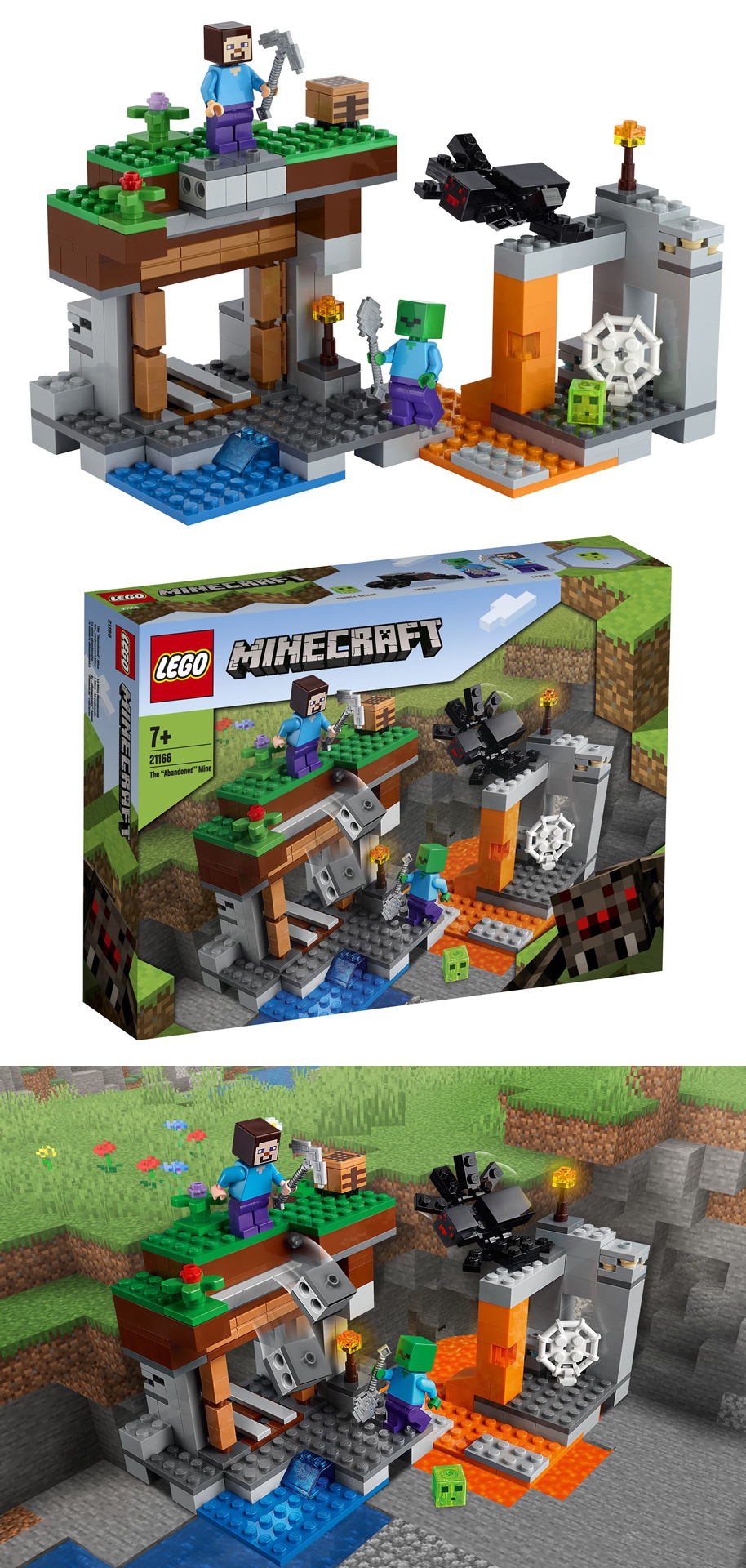 2020年冬のレゴ(R) マインクラフト新製品情報！レゴ(R)でマイクラ世界を構築して遊ぼう！