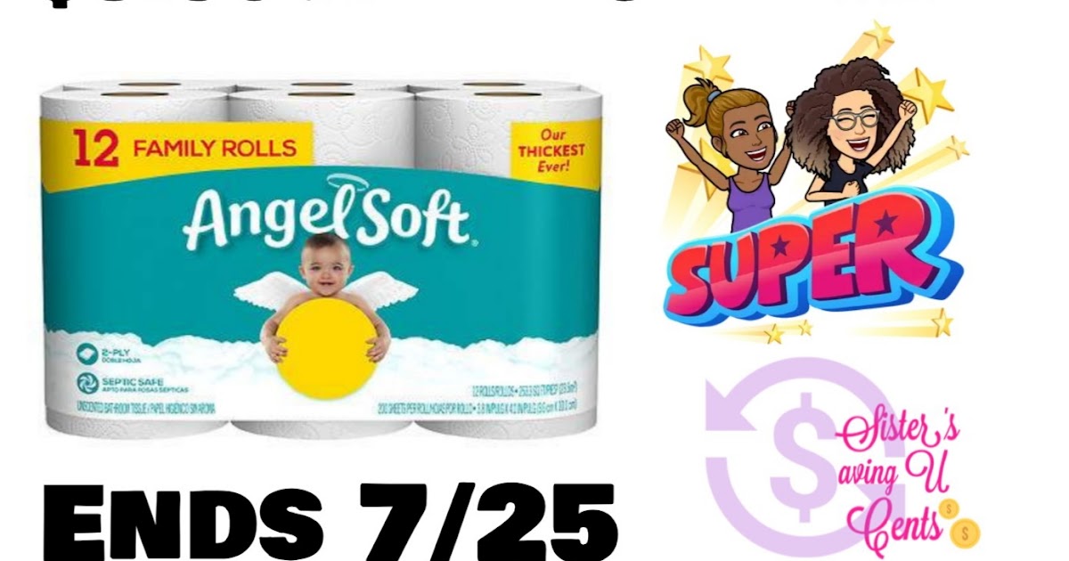 $3.50 Angel Soft 12pk At Walgreen's