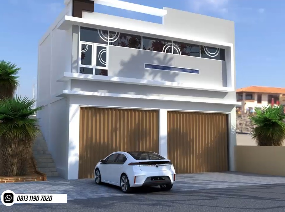 3 Desain Ruko Minimalis Untuk Toko dan Tempat Tinggal - DESAIN RUMAH