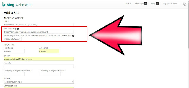 Submit Sitemap On Bing Submit Sitemap On Bing