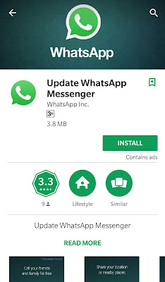 Cek Update WhatsApp