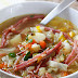 Corned Beef and Cabbage Soup #Recipe