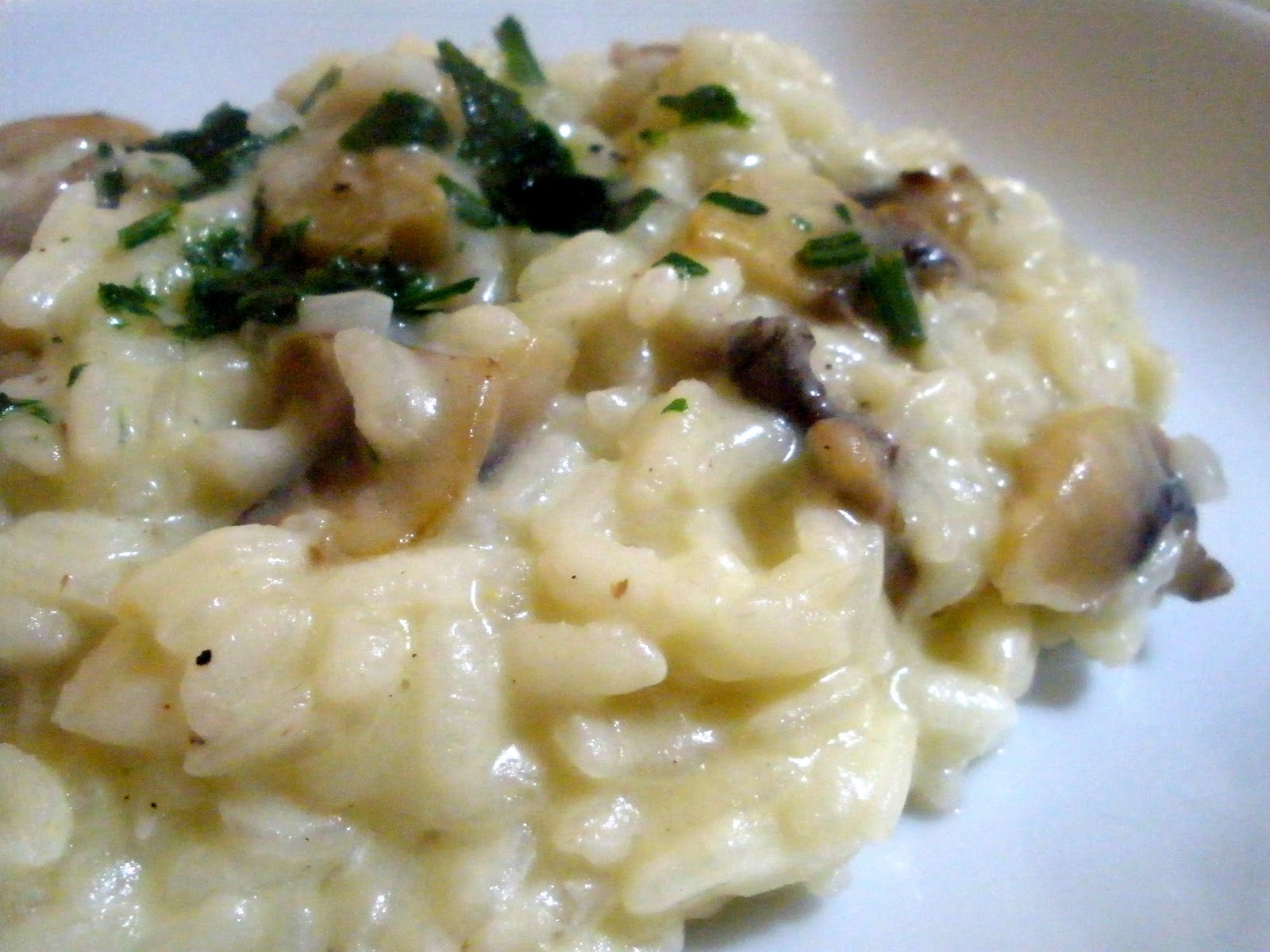Setteveli's Blog RISOTTO CREMOSO CON FUNGHI E MASCARPONE