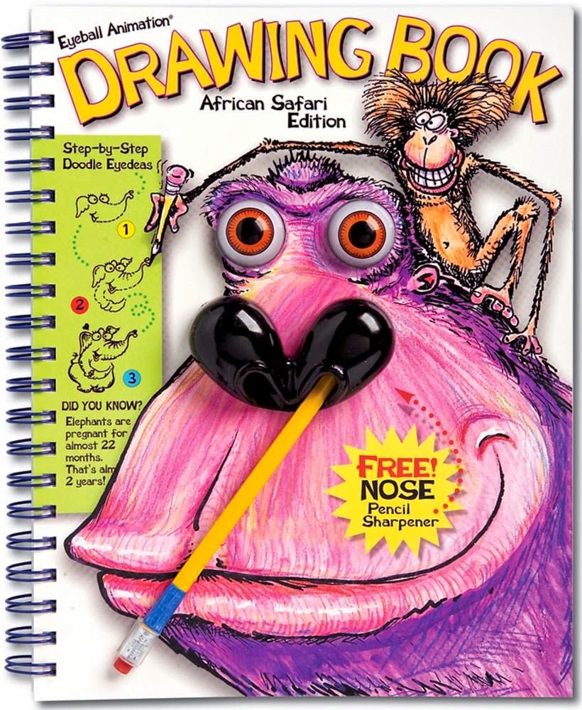 Eyeball Animation Drawing Book 眼球畫畫書 [3Y9M] 魔法貓的旅程