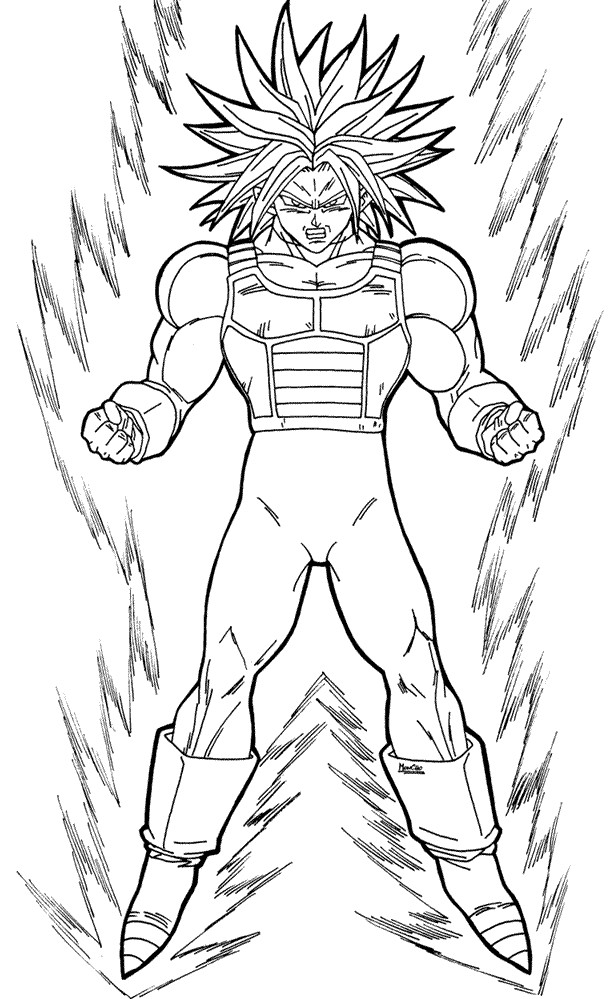 78+ Desenhos do Dragon Ball Z para Imprimir e Colorir