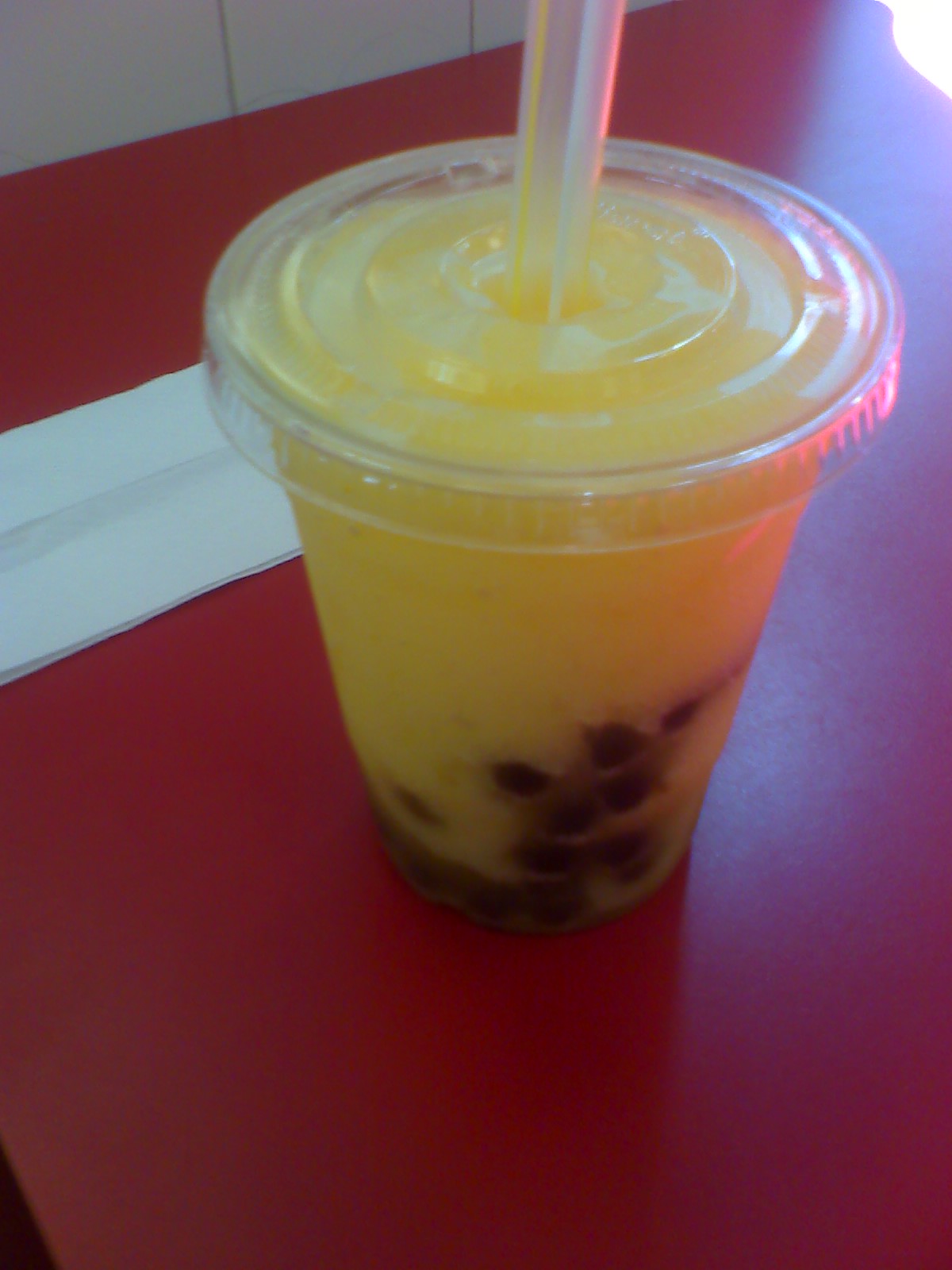 Watching what we eat Mango boba