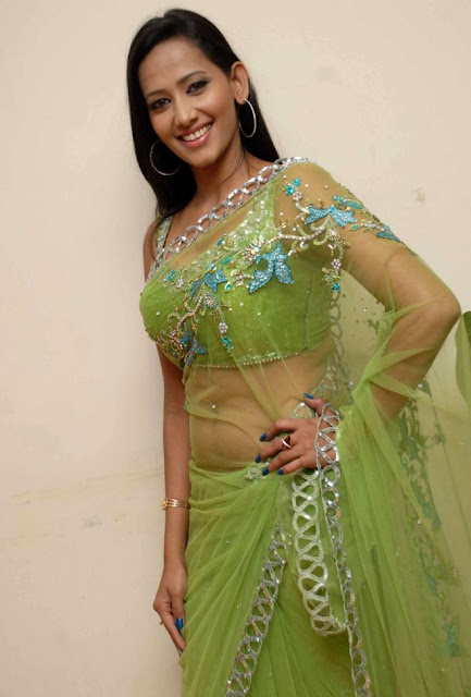 Tollywood Actress Sanjana Singh Latest Hot Stills In Saree 45