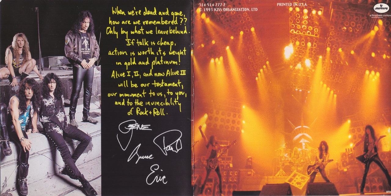 Cries From The Quiet World Kiss Alive Iii