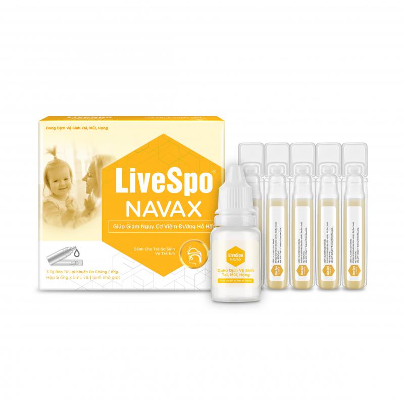Livespo Navax Kid – Dùng cho trẻ từ 0-2 tuổi
