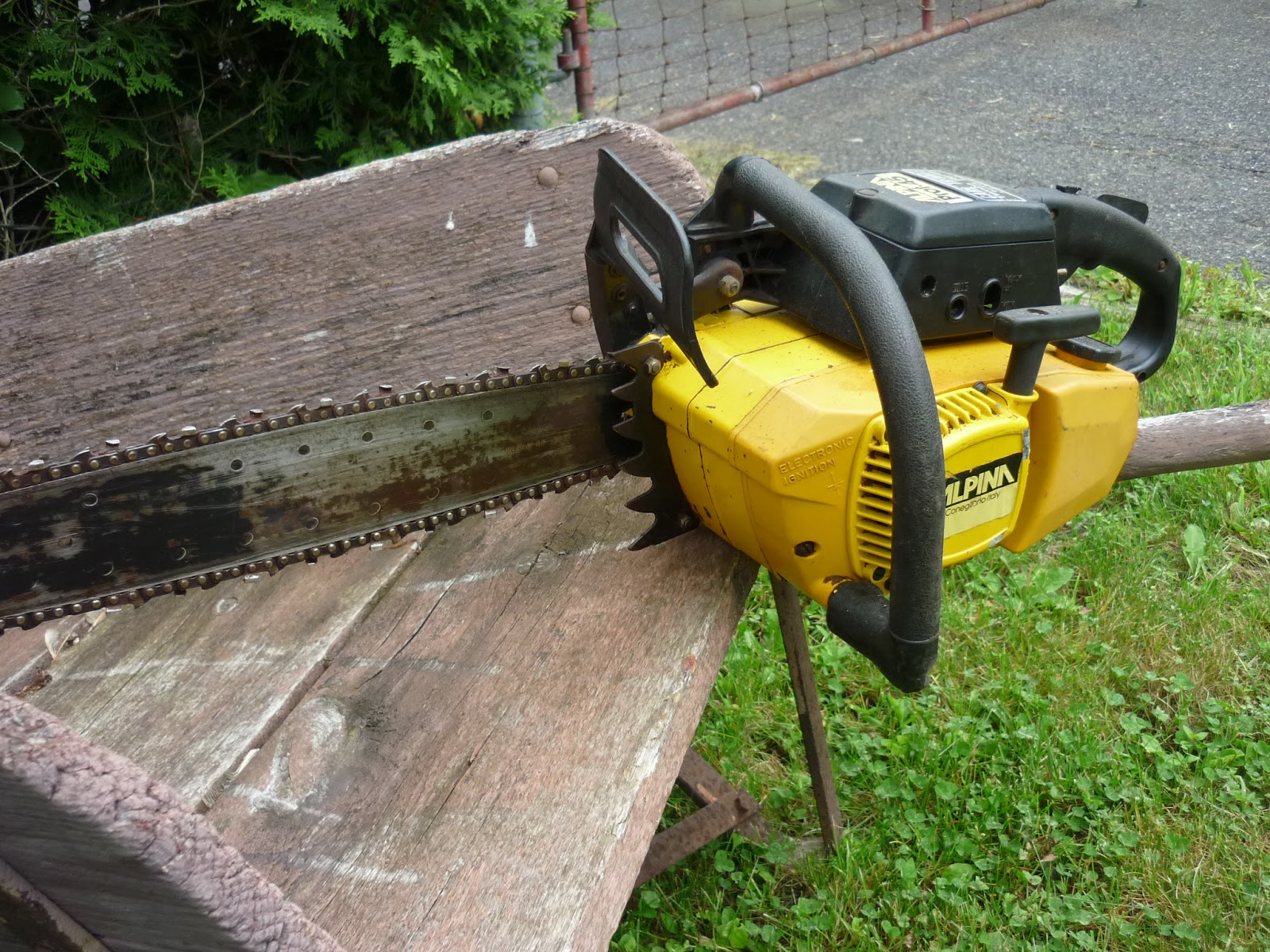 VINTAGE CHAINSAW COLLECTION ALPINA PRO 45.