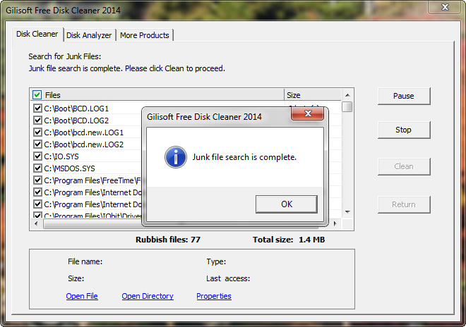 Get Download Gilisoft Free Disk Cleaner Background